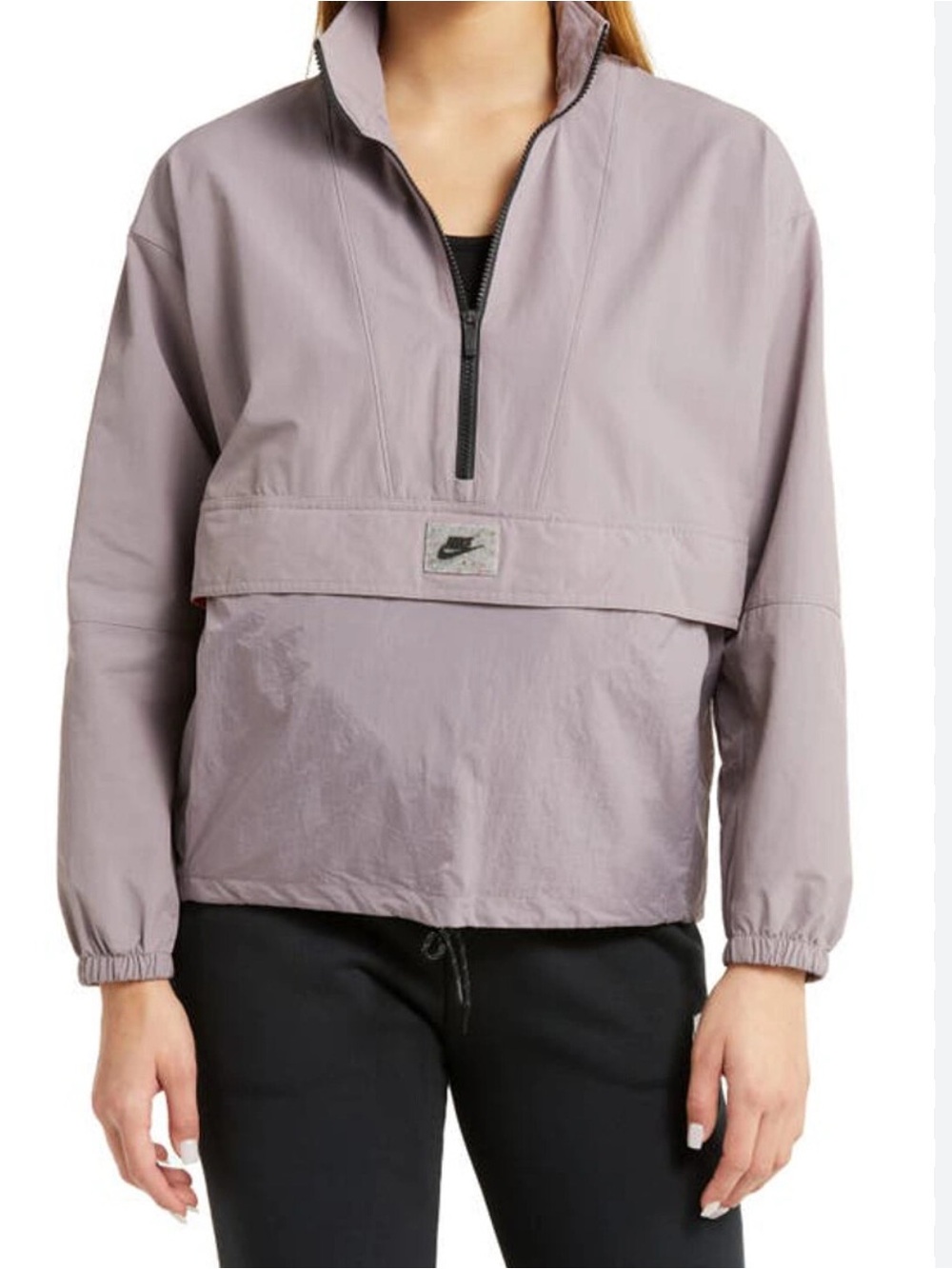 Nike Womens Sports Utility Jacket 1/2 Zip Revolution Pullover Size S - Picture 2 of 6